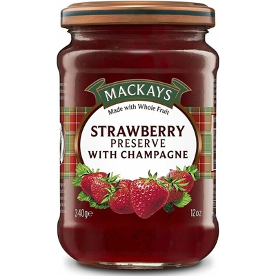 Mackay's Džem jahodový se šampaňským 340 g