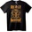 NOONEBRAND Тениска Звярски режим - M, Black