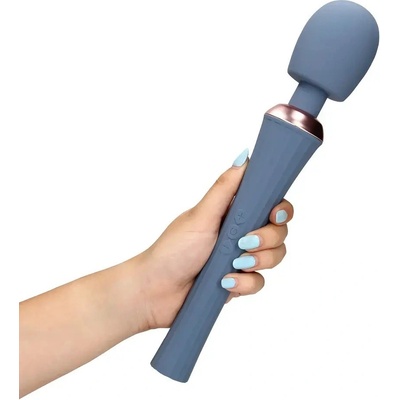 Loveline Powerful Wand with Still Handle Blue Nova vibrační masážní hlavice