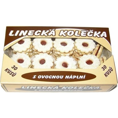 Škvrnovo pekařství Linecká kolečka 430 g – Sleviste.cz