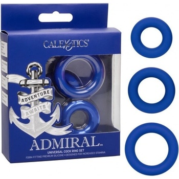 CalExotics Admiral Cock Ring Set, súprava 3 ks