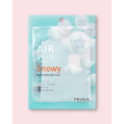 Frudia Maska na zosvetlenie tónu pleti Air Mask 24 Snowy 25 ml 1 ks