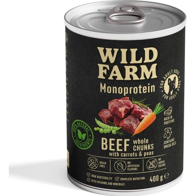 Wild Farm Monoprotein Beef 400 g