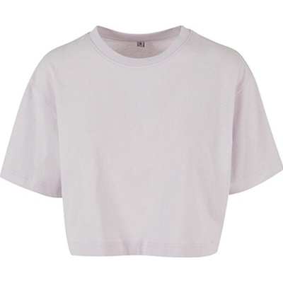 Build Your Brand Dámske krátke tričko BY264 Soft Lilac