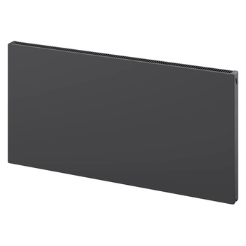 Mexen Flat CF11 панелен радиатор 400 x 800 мм, странично свързване, 444 W, антрацит - W411F-040-080-66 (W411F-040-080-66)