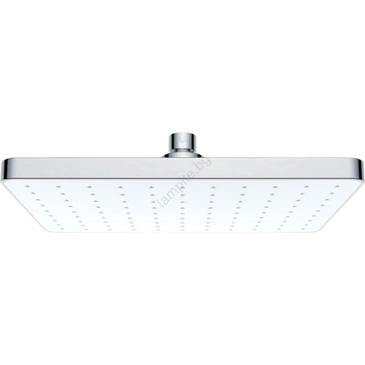 WENKO 24001100 - Душ глава AUTOMATIC CLEANING 25x17 см гланц хром/бял (WE0345)