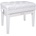 Roland RPB-500 Дървена табуретка за пиано Polished White (RPB-500PW)