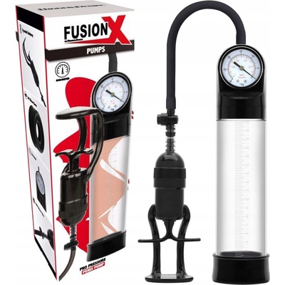 Fusion X Pro Pressure Penis Pump Clear, pánska vákuová pumpa
