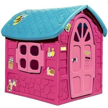 Inlea4Fun zahradný domček My First Play house ružový/modrý