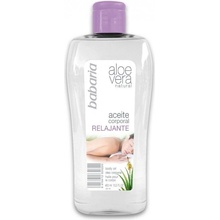 Babaria Aloe Vera relaxační tělový olej 400 ml