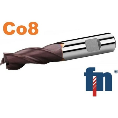 Stopková fréza 4,8x11mm pro drážky per nesouměrná 3bř. HSSCo8 TiALN weldon 231418.048-TiAlN