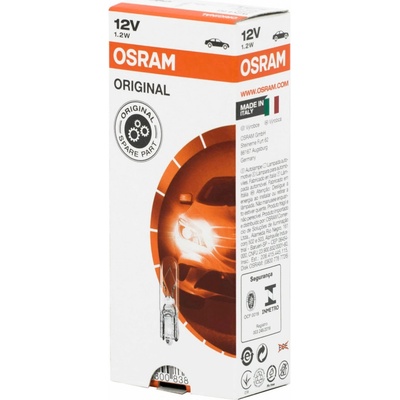 Osram 2721 W1,2W W2x4,6d 12V 1,2W