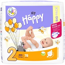 Bella Baby Happy Mini 3-6 kg Big Pack 78 ks