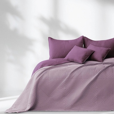 AmeliaHome Prehoz na posteľ SOFTA fialová 170x270