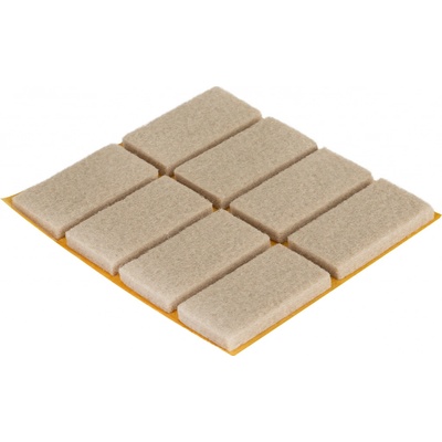 Walteco Filcové podložky 20x40mm, samolepicí, béžové, 8 ks , 85222 – Zbozi.Blesk.cz