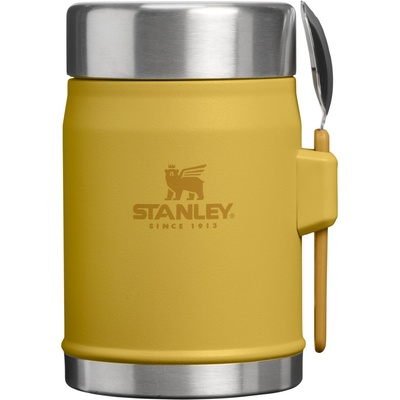 Stanley termoska jídelní se lžící vidličkou The Legendary Classic Food Jar 400 ml 14oz Dijon