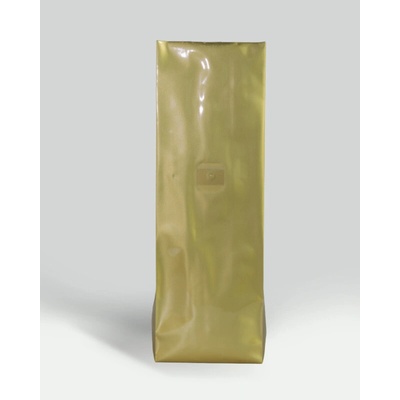 Sáčky na kávu s ventilem 100x55x330 100ks 500g zlaté