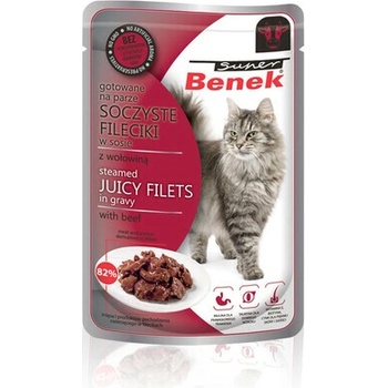 Benek Super filé v omáčke s hovädzím mäsom 85 g