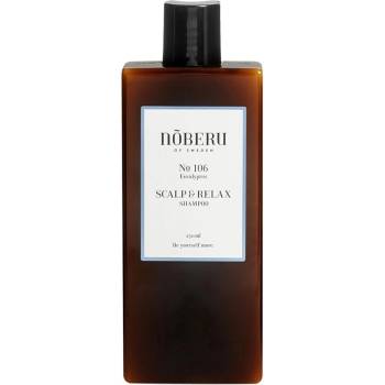 NOBERU OF SWEDEN Upokojujúci šampón pre citlivú pokožku hlavy NOBER Scalp & relax shampoo Eucalyptus 250 ml