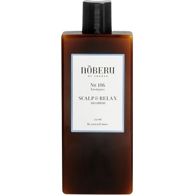 NOBERU OF SWEDEN Upokojujúci šampón pre citlivú pokožku hlavy NOBER Scalp & relax shampoo Eucalyptus 250 ml