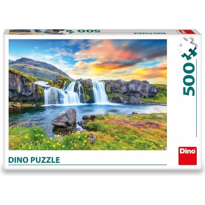 Dino Islandský vodopád 500 dielov