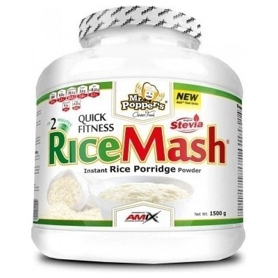Amix Nutrition Amix Mr.Poppers Rice Mash bílá čokoláda 1,5 kg