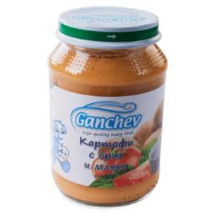 Ганчев пюре Картофи с ориз и мляко