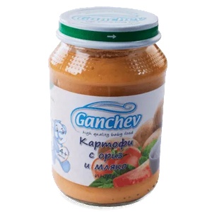Ганчев пюре Картофи с ориз и мляко