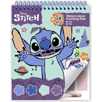 Lilo a Stitch blok s omalovánkami a barvami