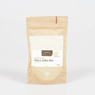 Bio žltá maca lepidium meyenii mletá 50 g