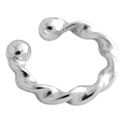 Majya stříbrná náušnice TEODORA 10464