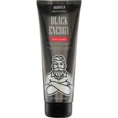 Biobaza Men sprchový gél black energy 220 ml