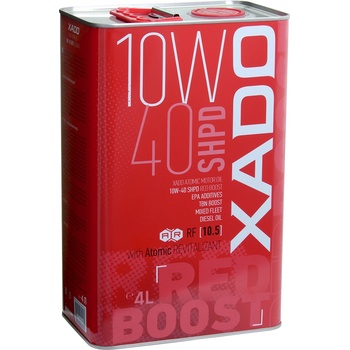 Image 1 of XADO 26249 SHPD SL/CI-4 Red Boost 10W-40 4 l