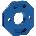 Phaetus Dragonfly Heatsink Flange - BMO син (6973090161262)