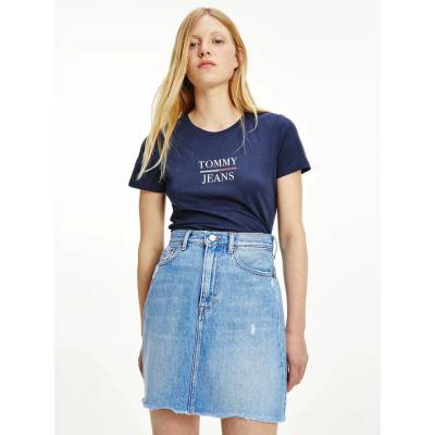 Tommy Jeans dámske tričko tmavomodré
