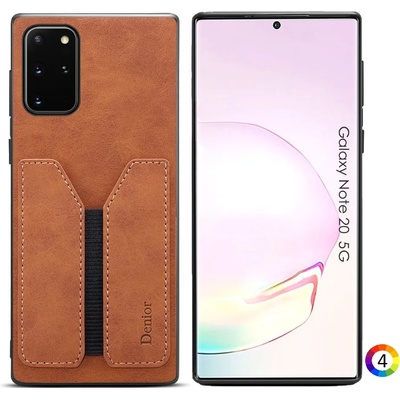 Samsung Galaxy Note 20/20 5G Удароустойчив кожен DENIOR Калъф и Протектор