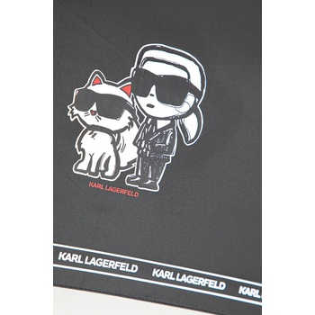 Karl Lagerfeld Чадър Karl Lagerfeld в черно A2W50021 (A2W50021)