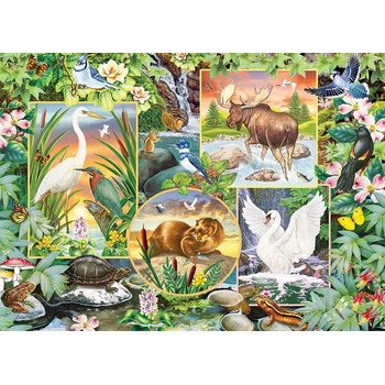 Cobble Hill - Puzzle Family Puzzle: River Magic - 350 piese