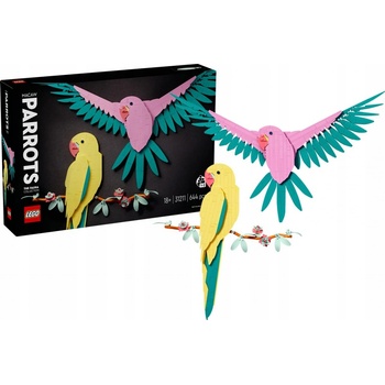 LEGO® Art 31211 Kolekce zvířat papouška ary
