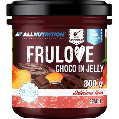 ALLNUTRITION Frulove Choco In Jelly Peach 300 g – Zbozi.Blesk.cz