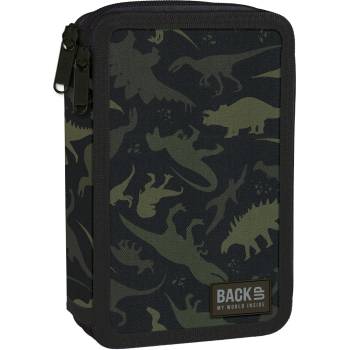 Image 1 of DERFORM Ученически несесер с пособия Derform BackUp - Dinosaurs, 2 ципа (88683)