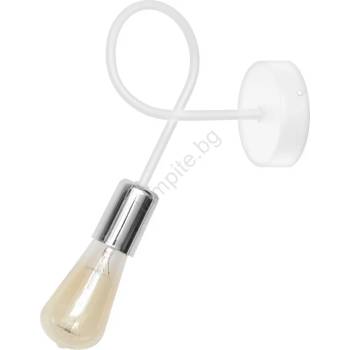 Image 1 of Helam Стенна лампа OXFORD 1xE27/15W/230V бяла (HE0538)