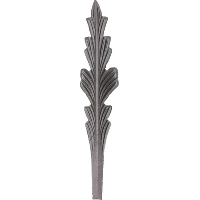 List 300 x 60 x 3 mm, ohnutý, výlisok