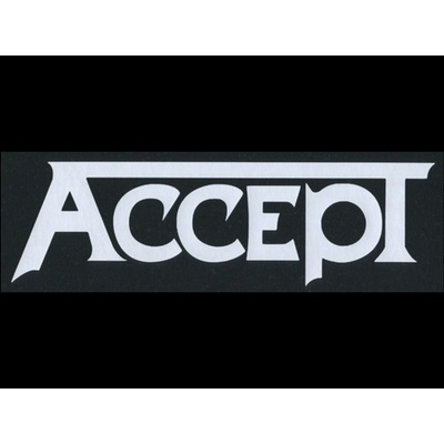Zádovka ACCEPT nápis