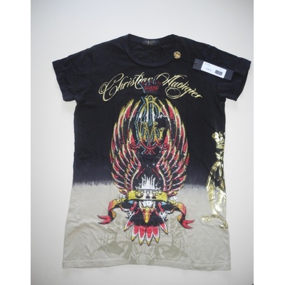 Christian Audigier Ivory Dipday B8YBBUEC se swarovski kamínky černé