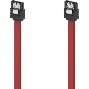 Hama Кабел HAMA-200739, от SATA III 6Gb/s към SATA III 6Gb/s, 0.45m, червен (200739)