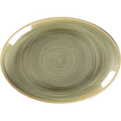RAK Porcelain Spot talíř oválný 21 × 15 cm, smaragdový