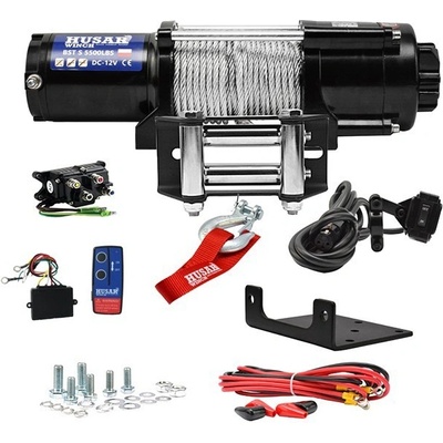 HUSARWINCH Naviják Husarwinch BST S 5500, 12V, ocelové lano