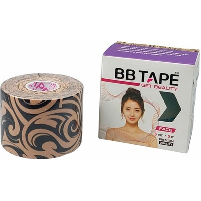 BB Tape tejp na obličej 5 cm x 5 m tetování 1 ks
