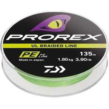 Daiwa Šnúra Prorex UL Finesse Braid 0,4PE 135m 0,06mm 2,8kg